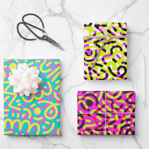 Doodles Fiesta Inpakpapier Vel