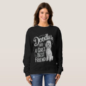 Doodles Funny Golden Labradoodle Doodle Trui (Voorkant volledig)