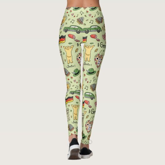 Doodles Leggings (Achterkant)