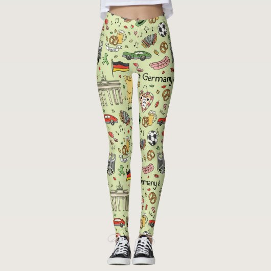 Doodles Leggings (Voorkant)