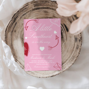 Doodles Liefje Op Weg Baby Shower Kaart