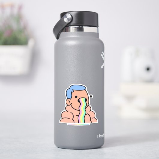 Doodles nft, Doodles nft opensea, Regenboogpuke Sticker (HydroFlask)