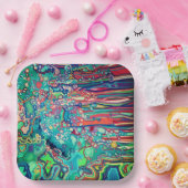 Doodles Papieren Bordje (Feest)