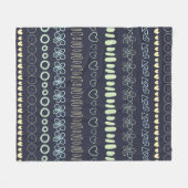 Doodles Pattern dekens (Voorkant (Horizontaal))