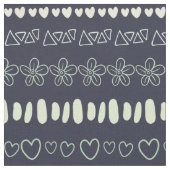 Doodles Pattern Stof (Close Up)