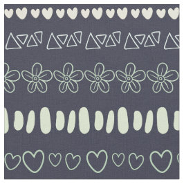 Doodles Pattern Stof