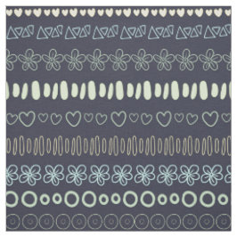 Doodles Pattern Stof