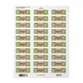 Doodles Return Address Label (Full Sheet)