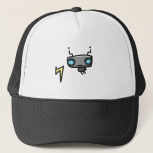 Doodles Robot Trucker Hat Pet