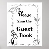 Doodles stijl Hand getrokken Afstuderen beste boek Poster (Voorkant)