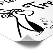 Doodles stijl Hand getrokken Afstuderen geschenken Poster (Hoek)