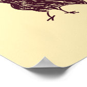 Doodles urban park landscape walk color city li poster (Hoek)