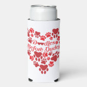 Doodles voor Dudes Heart Seltzer Blikjeskoeler (Seltzer Voorkant)