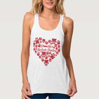 Doodles voor Dudes Heart Tanktop