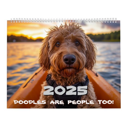 Doodles zijn mensen op de kalender (Hoes)