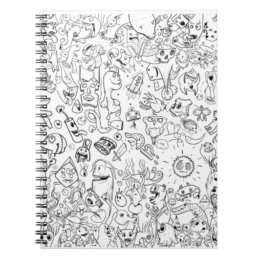 DoodlesNieuw Notitieboek (Voorkant)