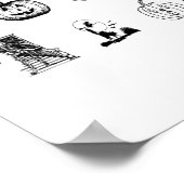 Doodling is goed voor je hersenen poster (Hoek)