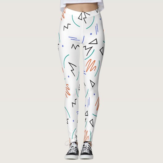 "Doodling" Leggings (Voorkant)
