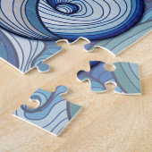 Doodlingdolfijnentekening Legpuzzel (Zijkant)