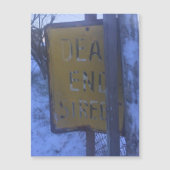 doodlopende sneeuwmagneet (Voorkant)