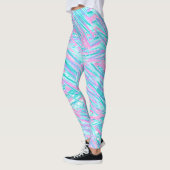 Doodly Neon Nostalgic Leggings (Links)