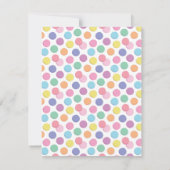 Doodmakende feestjes voor dames kaart (Achterkant)