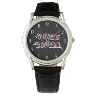 Doodmetaalteken Horloge