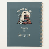 Doodmoe, goed gelezen Persoonlijke naam lezen Planner (Achterkant)