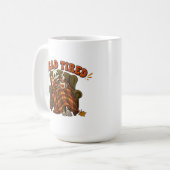 Doodmoe Mug – Grappige Skelet Koffiemok (Voorkant links)