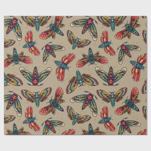 doodmolen cadeaupapier (Vlak)