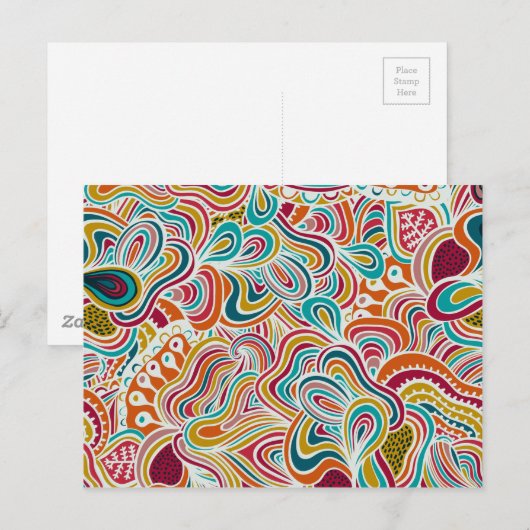 Doodpatroon Briefkaart (Voorkant / Achterkant)