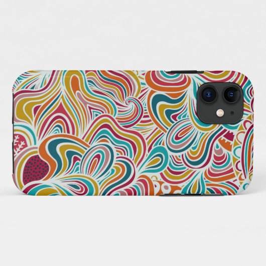 Doodpatroon Case-Mate iPhone Case (Achterkant (horizontaal))