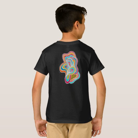 Doodpatroon T-shirt (Achterkant volledig)