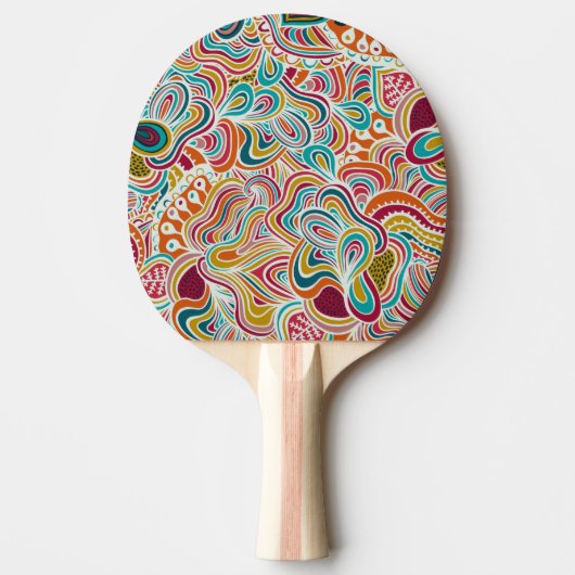 Doodpatroon Tafeltennisbatje (Voorkant)