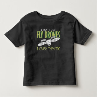 Doodpiloot-multirotor-quadcopter maakt ze te hard kinder shirts