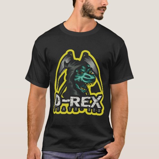 Doodrex Dood Rex Grim Reaper Costume Halloween T-shirt (Voorkant)