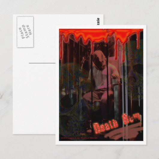 Doodrij Briefkaart (Voorkant / Achterkant)