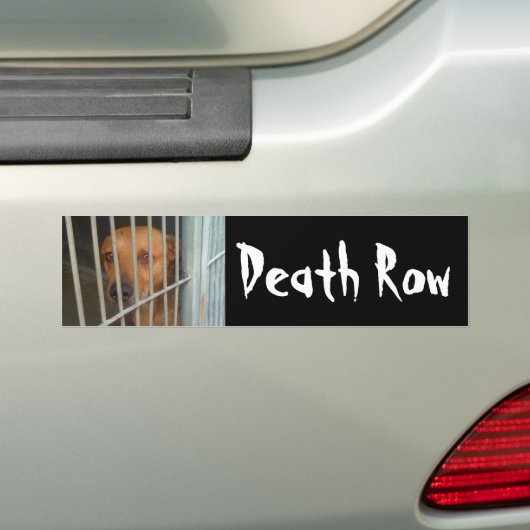 Doodrij Bumpersticker (Op auto)