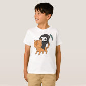 Doodrijvende kat Funny - Funny Cats T-shirt (Voorkant volledig)