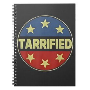 Doodsbang Anti Trump Patriottische Amerikaan Notitieboek