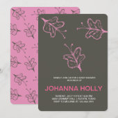 doodsbang kaart (Voorkant / Achterkant)