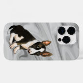 doodsbange puppy Case-Mate iPhone case (Achterkant (horizontaal))