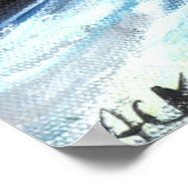 doodsbange zomerwagen poster (Hoek)