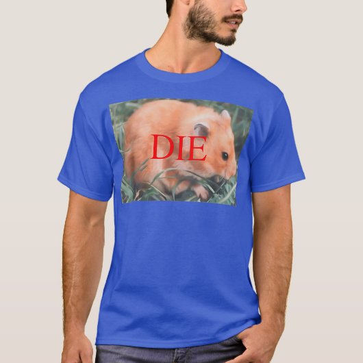 doodsbedreiging hamster t-shirt (Voorkant)