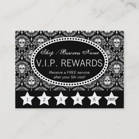 Doodschade - Loyalty Rewards-kaart (Voorkant)