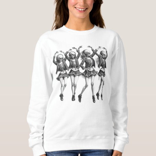 Doodsdans van vrouwen trui (Voorkant)