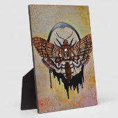 Doodse Hawk Moth Fotoplaat (Zijkant)