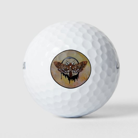 Doodse Hawk Moth Golfballen (Voorkant)