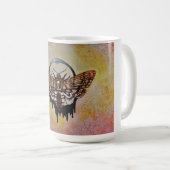 Doodse Hawk Moth Koffiemok (Voorkant rechts)