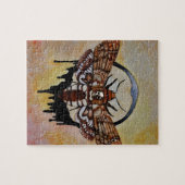 Doodse Hawk Moth Legpuzzel (Horizontaal)